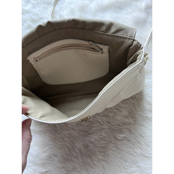 excel Off-white crossbody over shoulder Handbag Purse - Picture 3 of 7